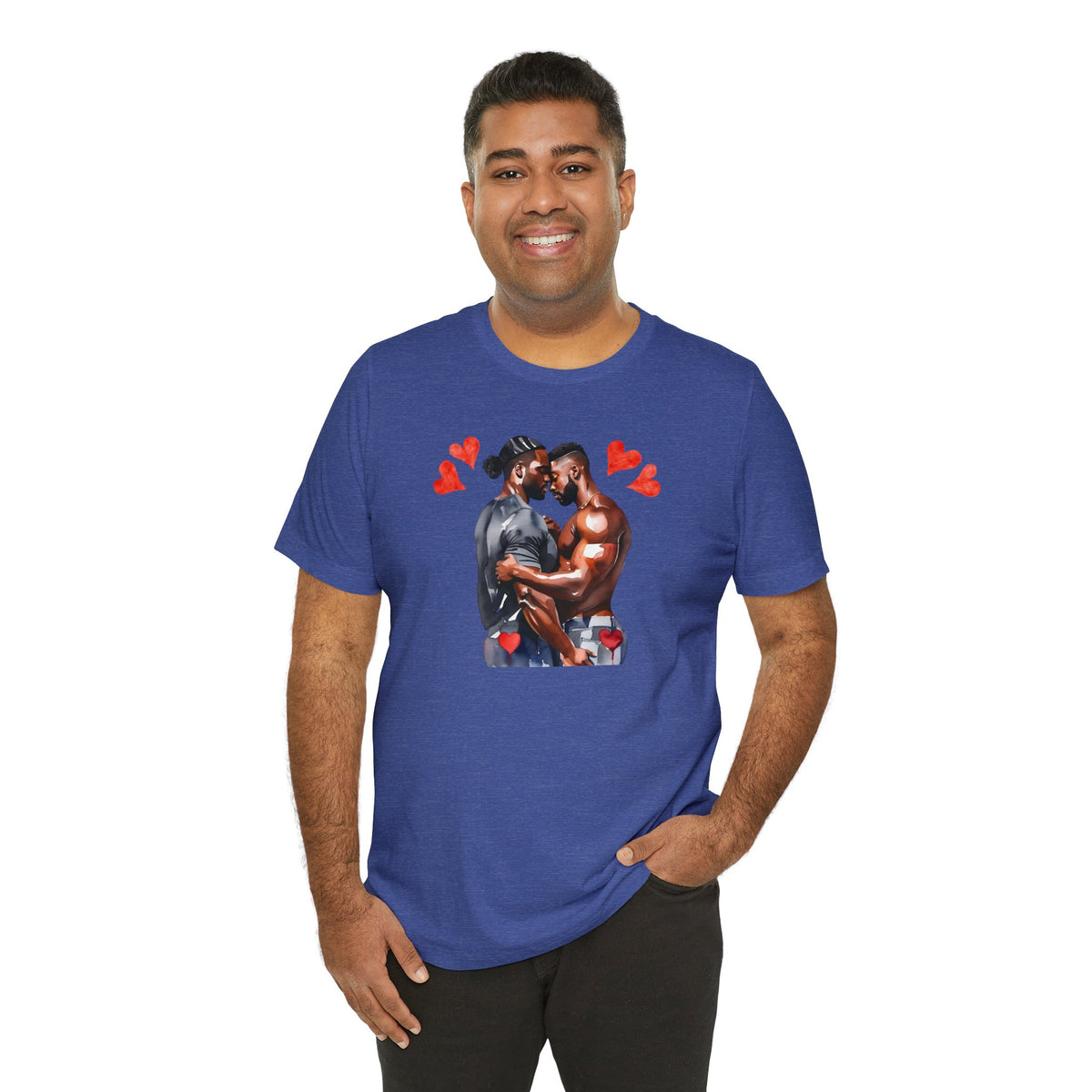 Gay Valentines: "Embrace in Love" Tee - T-Shirt - Twisted Jezebel