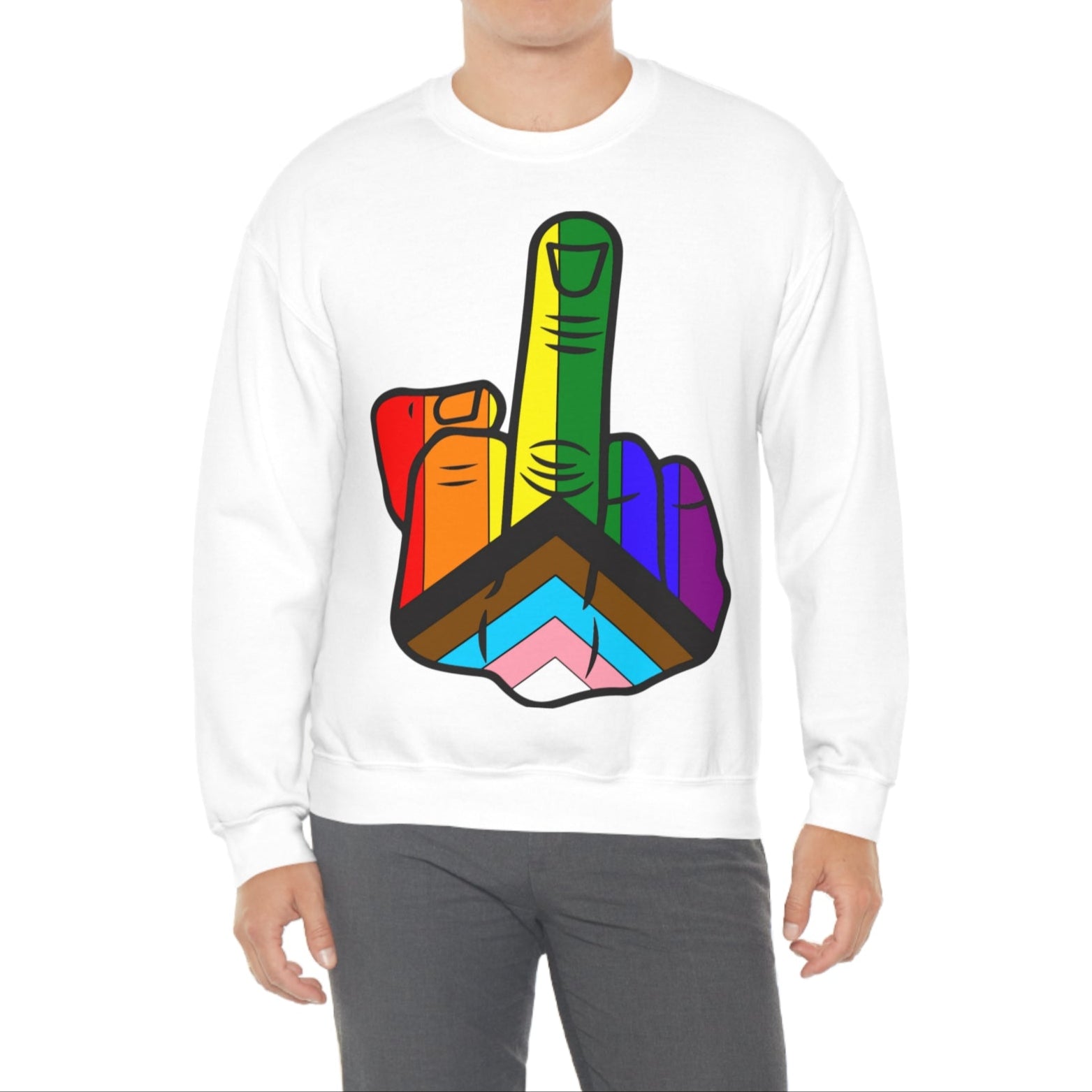 Fuck You! Pullover - Sweatshirt - Twisted Jezebel