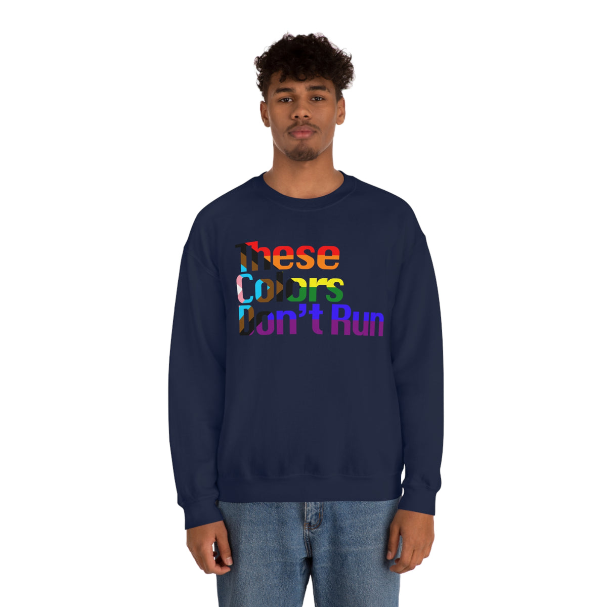 These Colors Don't Run Pullover - Sweatshirt - Twisted Jezebel