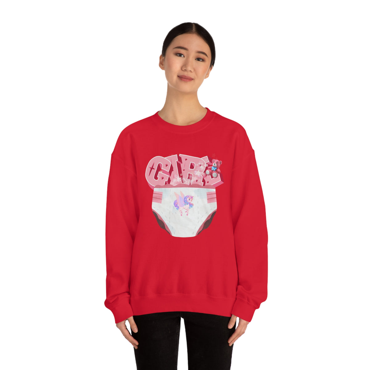 Diaper Girl Sweatshirt - Sweatshirt - Twisted Jezebel