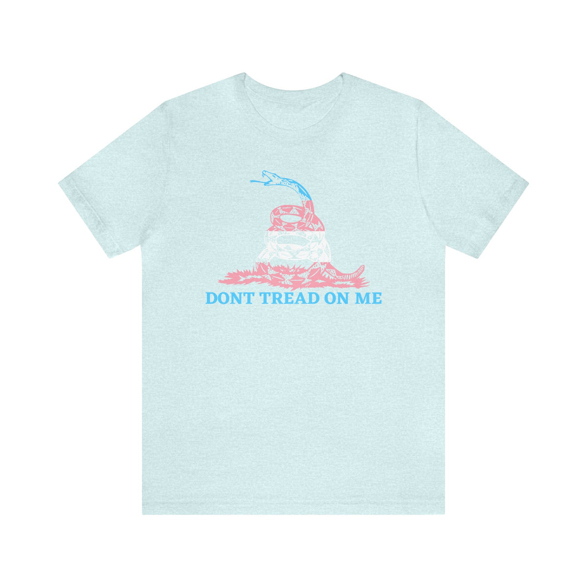 Don't Tread On Me Trans Pride Edition Tee - Tee - Twisted Jezebel