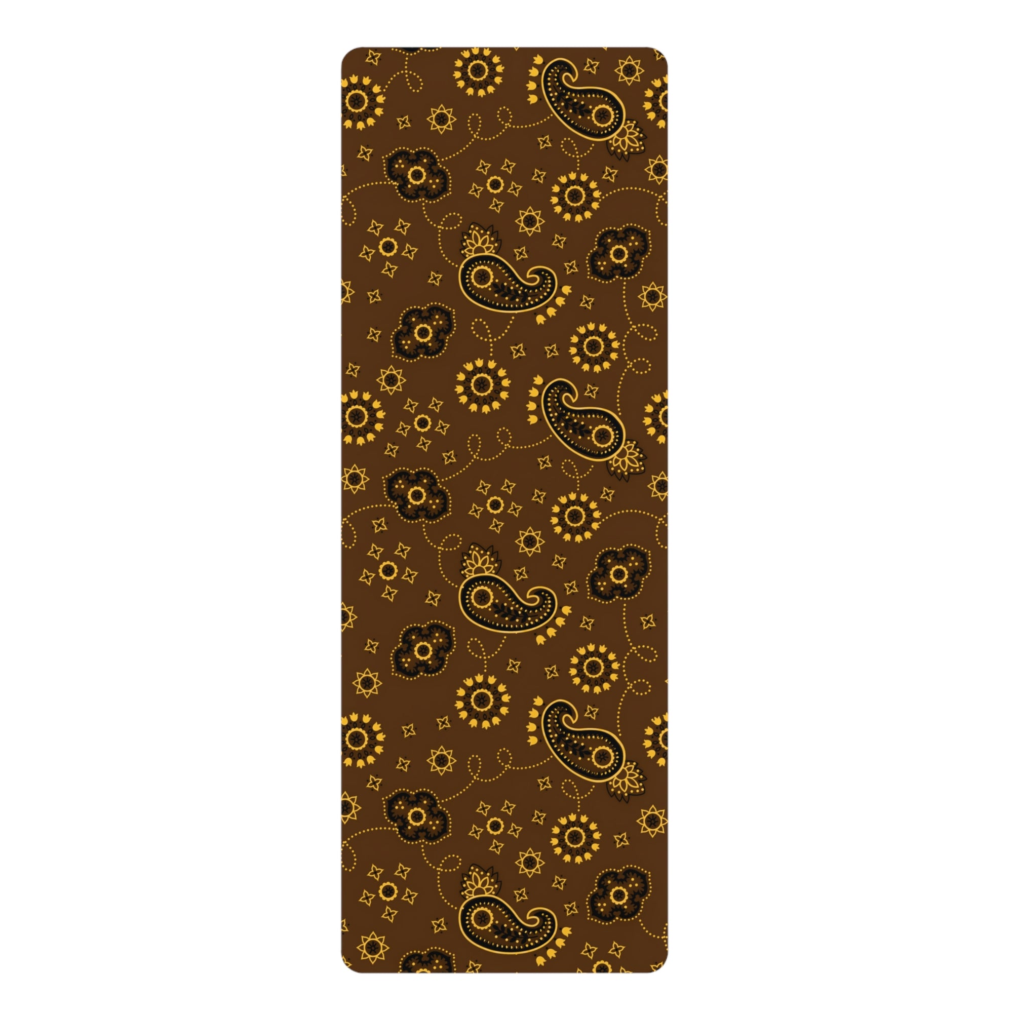 Hanky Code: Brown & Yellow Fluid Proof Rimming Mat