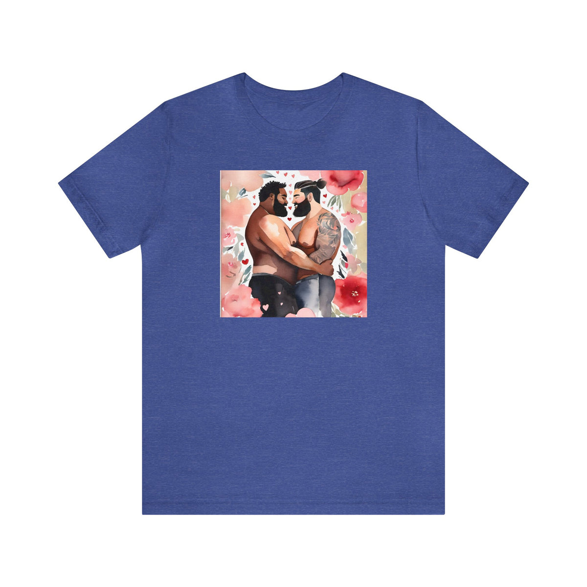 Gay Valentines: "Blossoming Love" Tee - T-Shirt - Twisted Jezebel