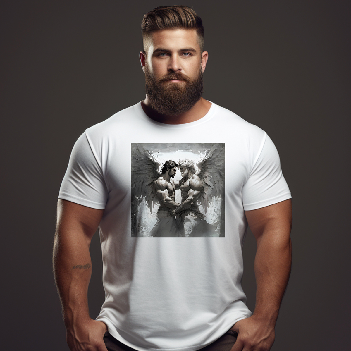 Valentine Angels Tee: Daddy-Boy Edition