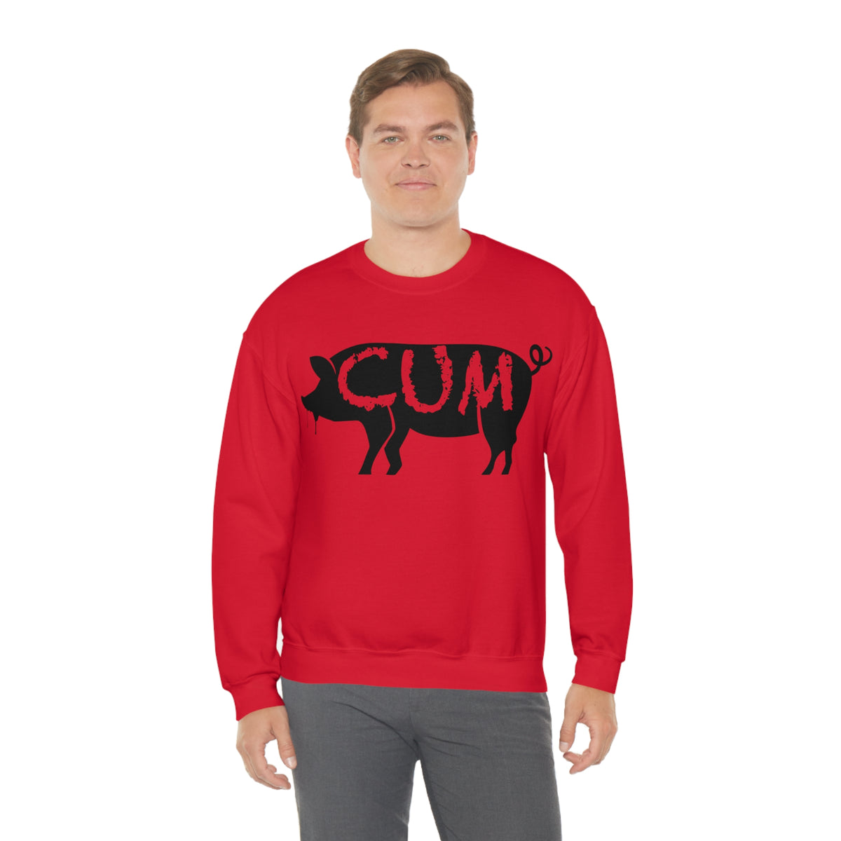 Cum Pig Pullover - Sweatshirt - Twisted Jezebel