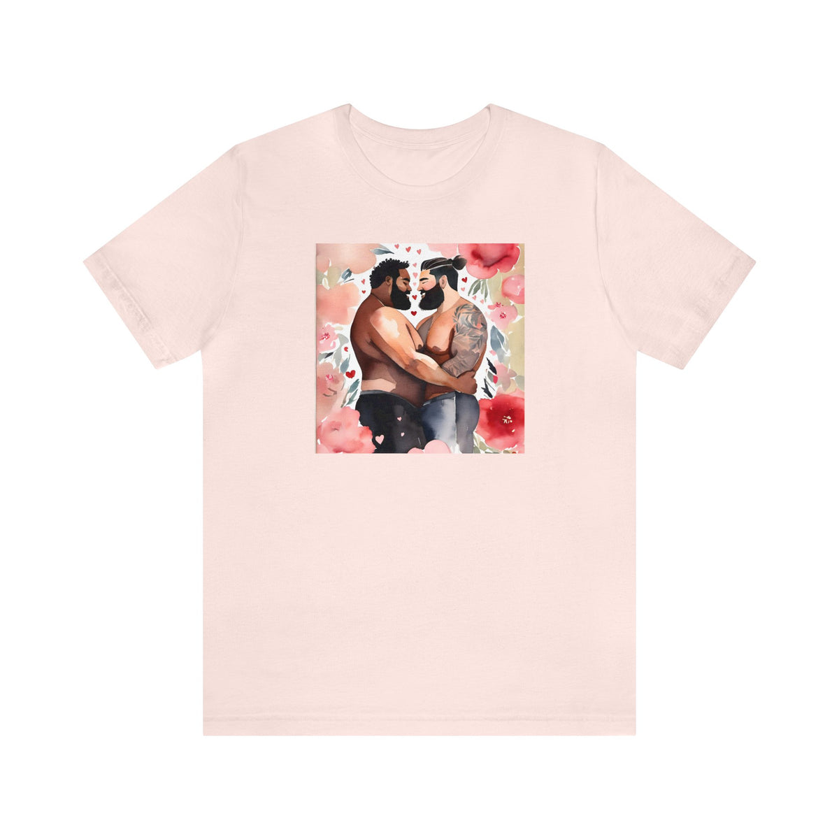 Gay Valentines: "Blossoming Love" Tee - T-Shirt - Twisted Jezebel