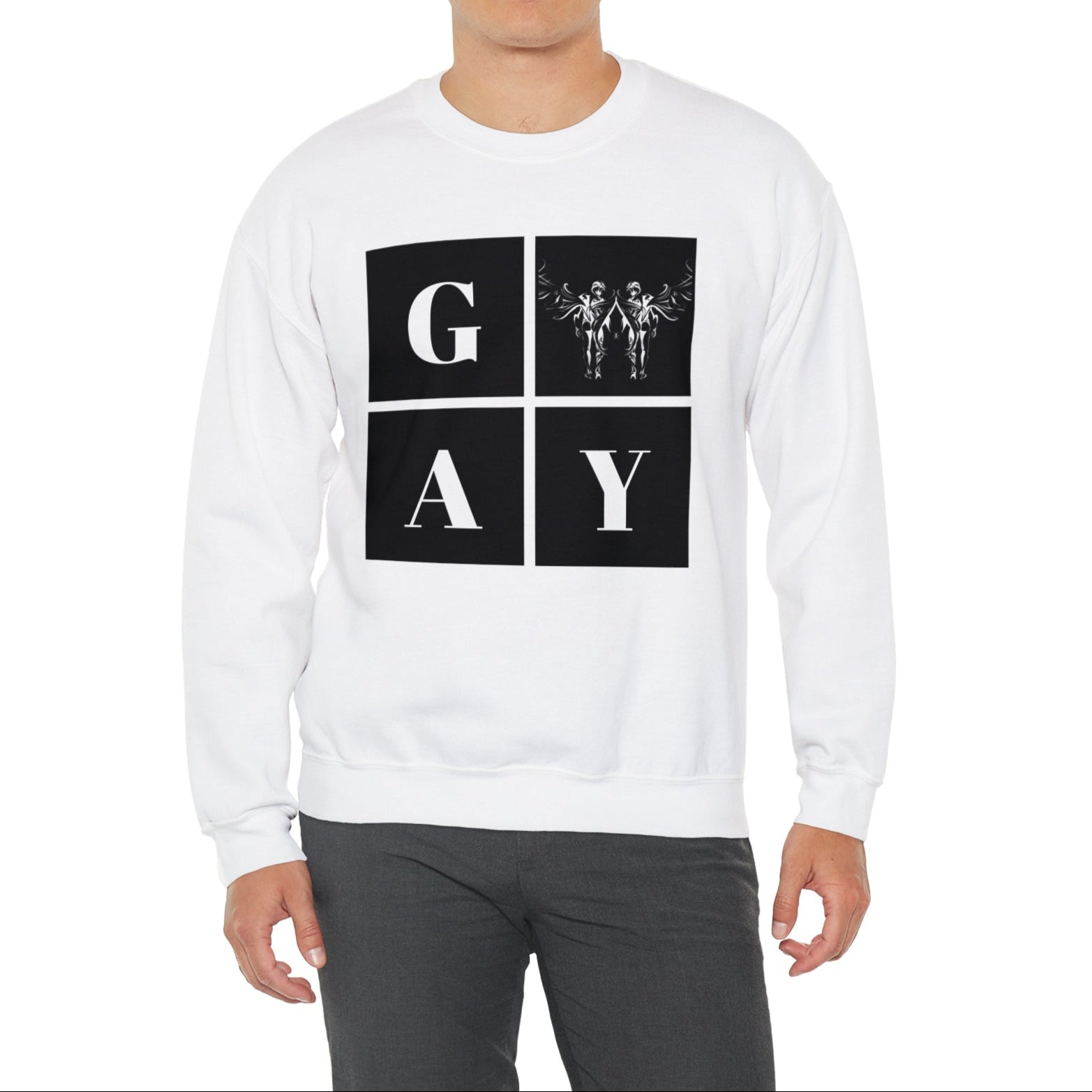 Gay Angels Pullover - Sweatshirt - Twisted Jezebel