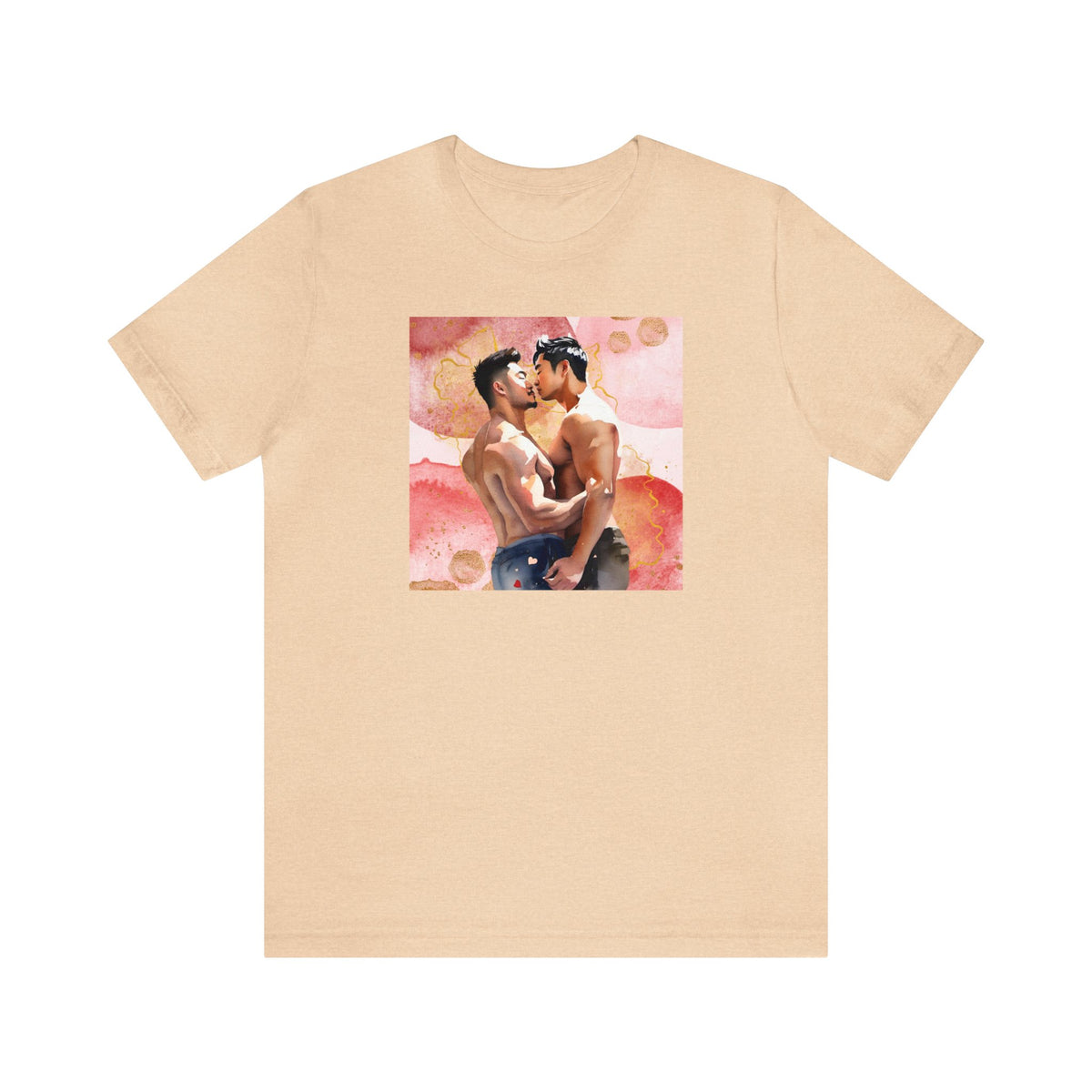 Gay Valentines: "Golden Moments" Tee - T-Shirt - Twisted Jezebel