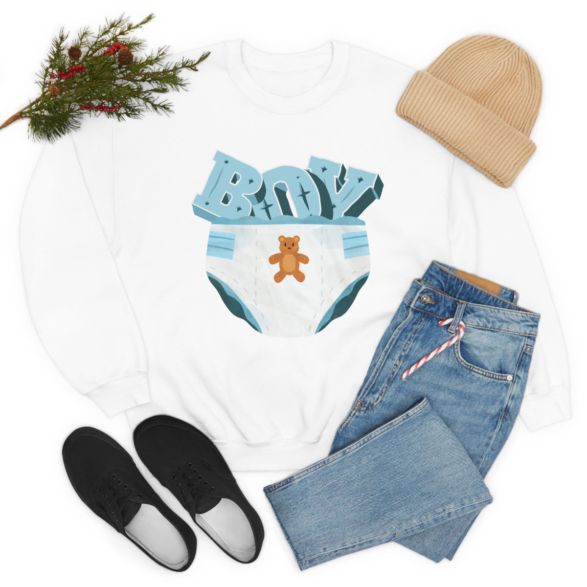 Diaper Boy Pullover - Sweatshirt - Twisted Jezebel