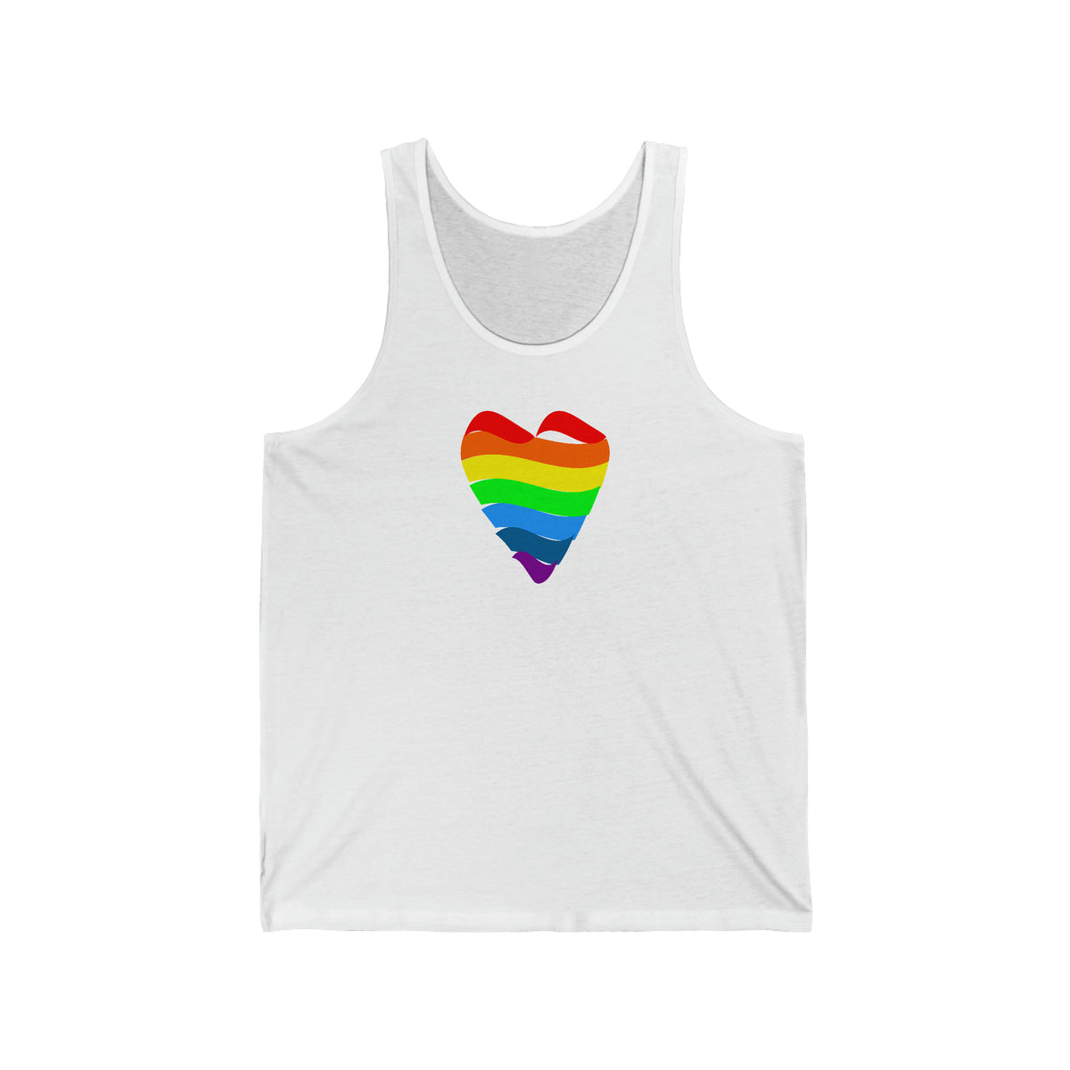 Pride Heart Tank - Tank - Twisted Jezebel