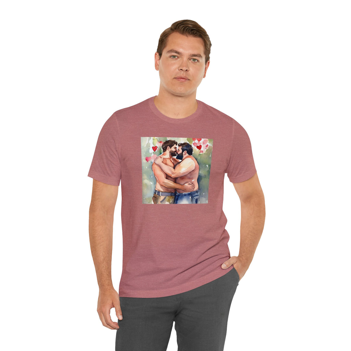 Gay Valentines: "Bound by Love" Tee - T-Shirt - Twisted Jezebel