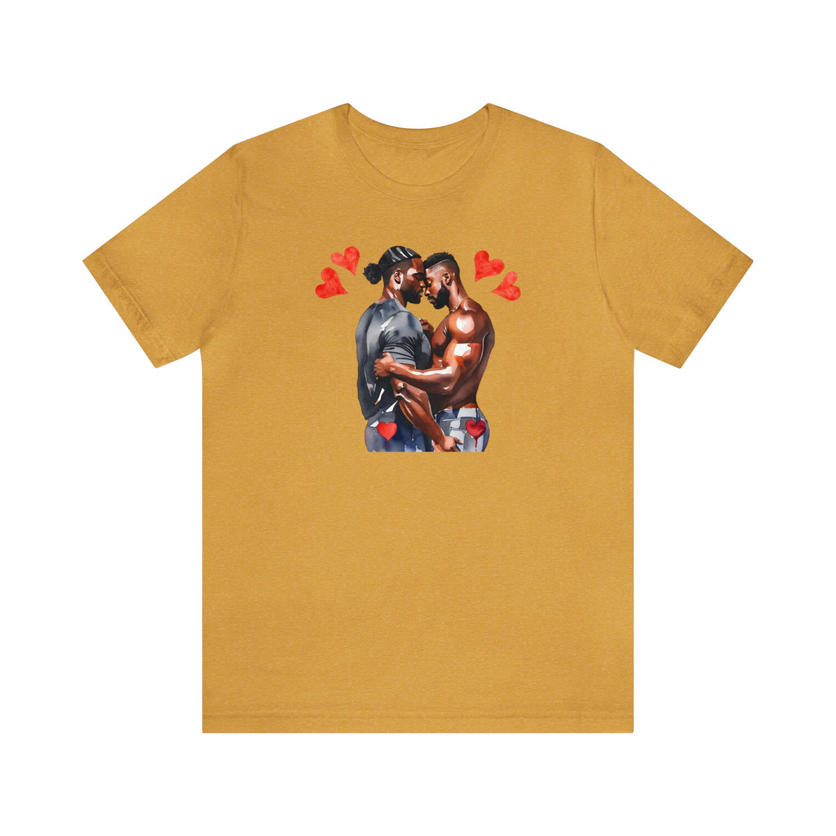 Gay Valentines: "Embrace in Love" Tee - T-Shirt - Twisted Jezebel