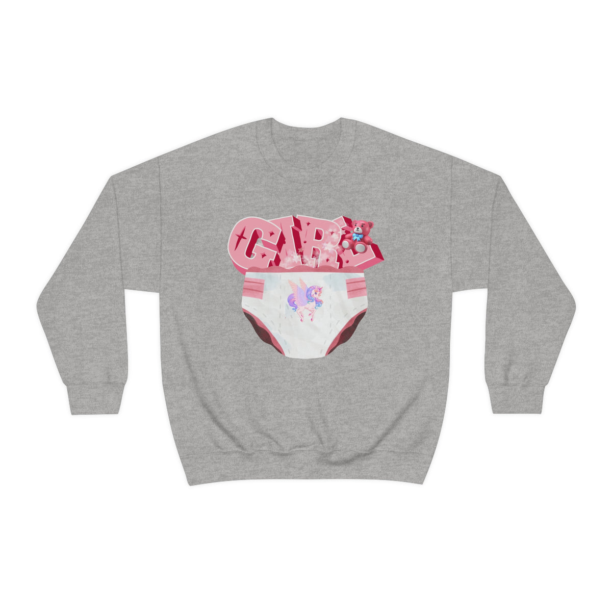 Diaper Girl Sweatshirt - Sweatshirt - Twisted Jezebel