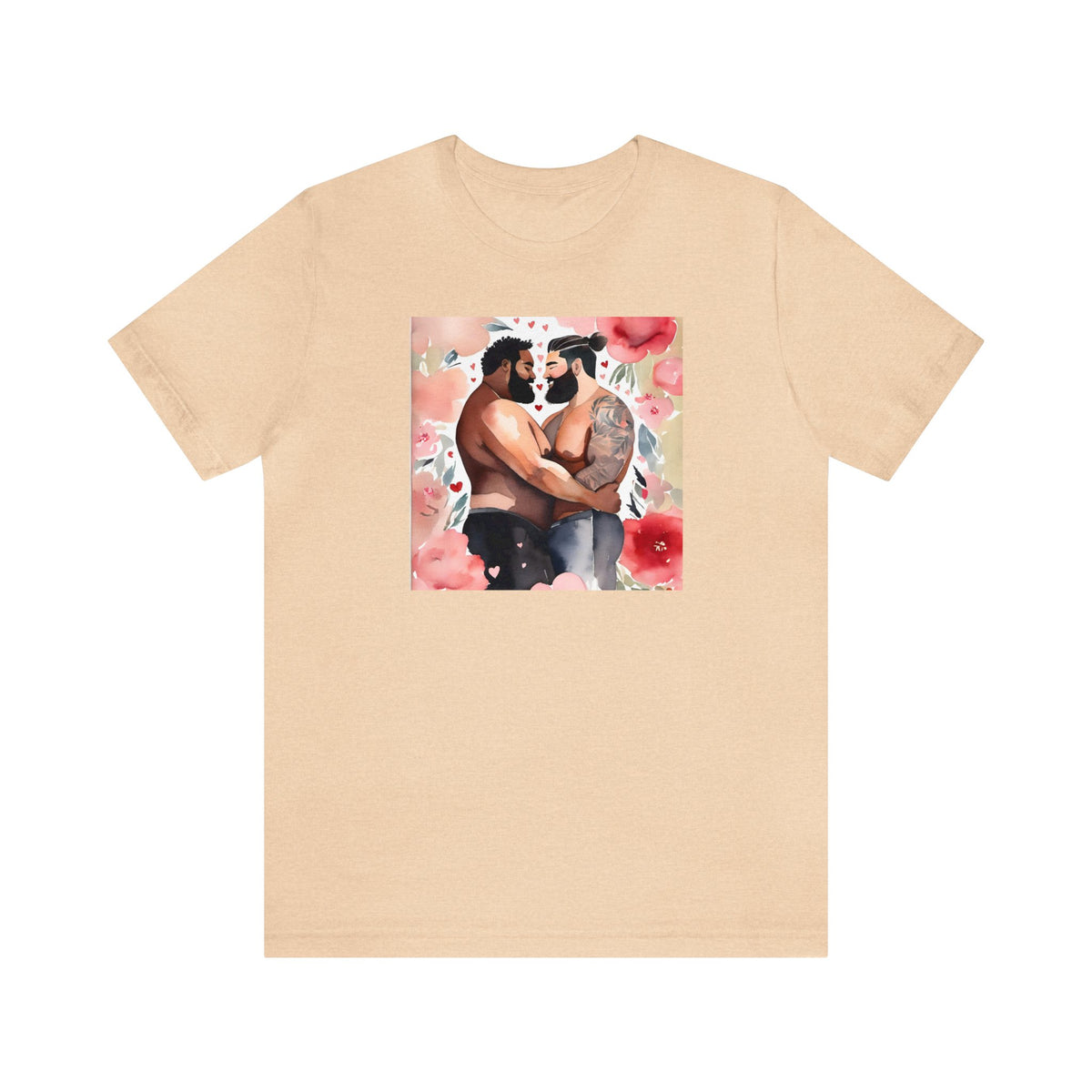 Gay Valentines: "Blossoming Love" Tee - T-Shirt - Twisted Jezebel