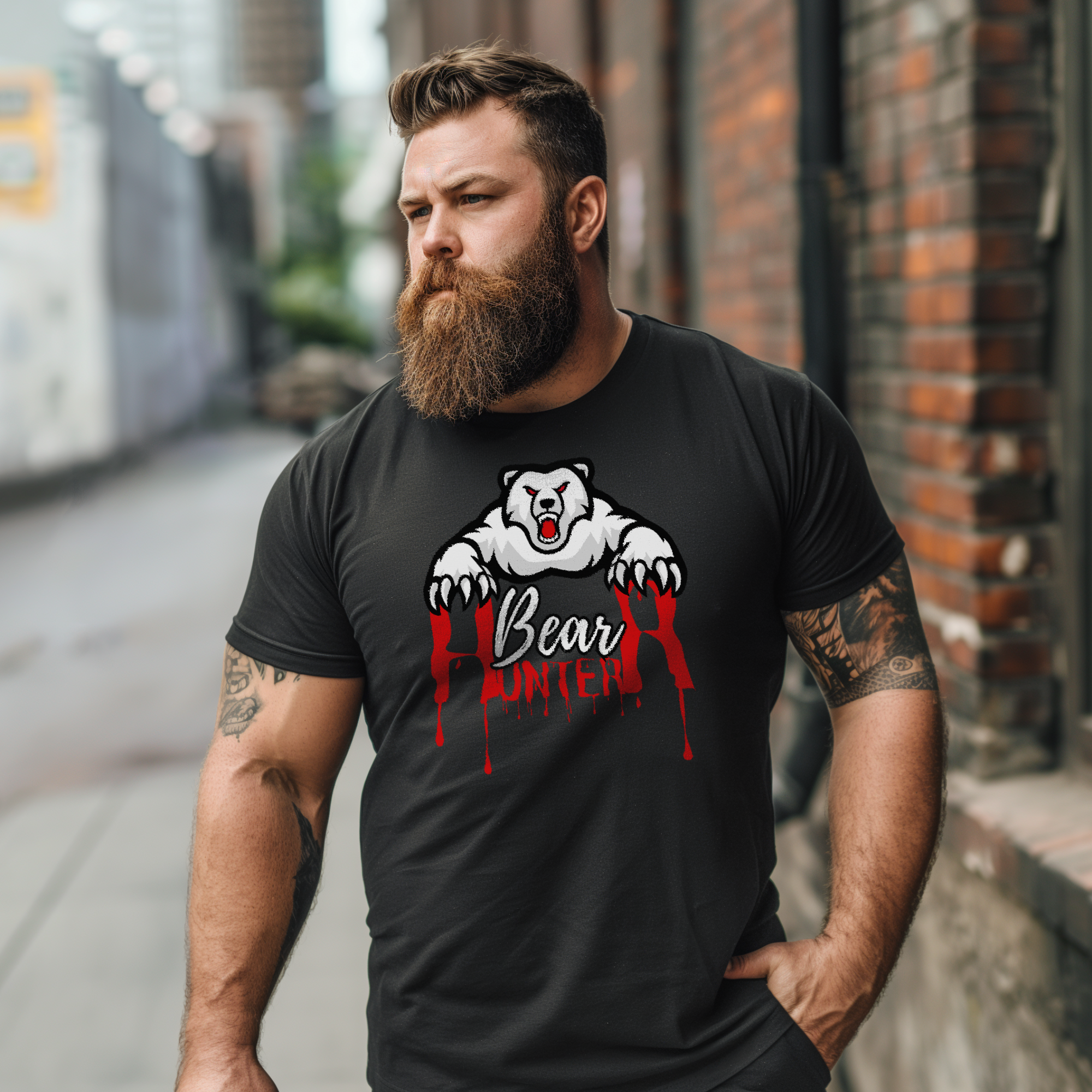 Bear Hunter Blood Edition Tee