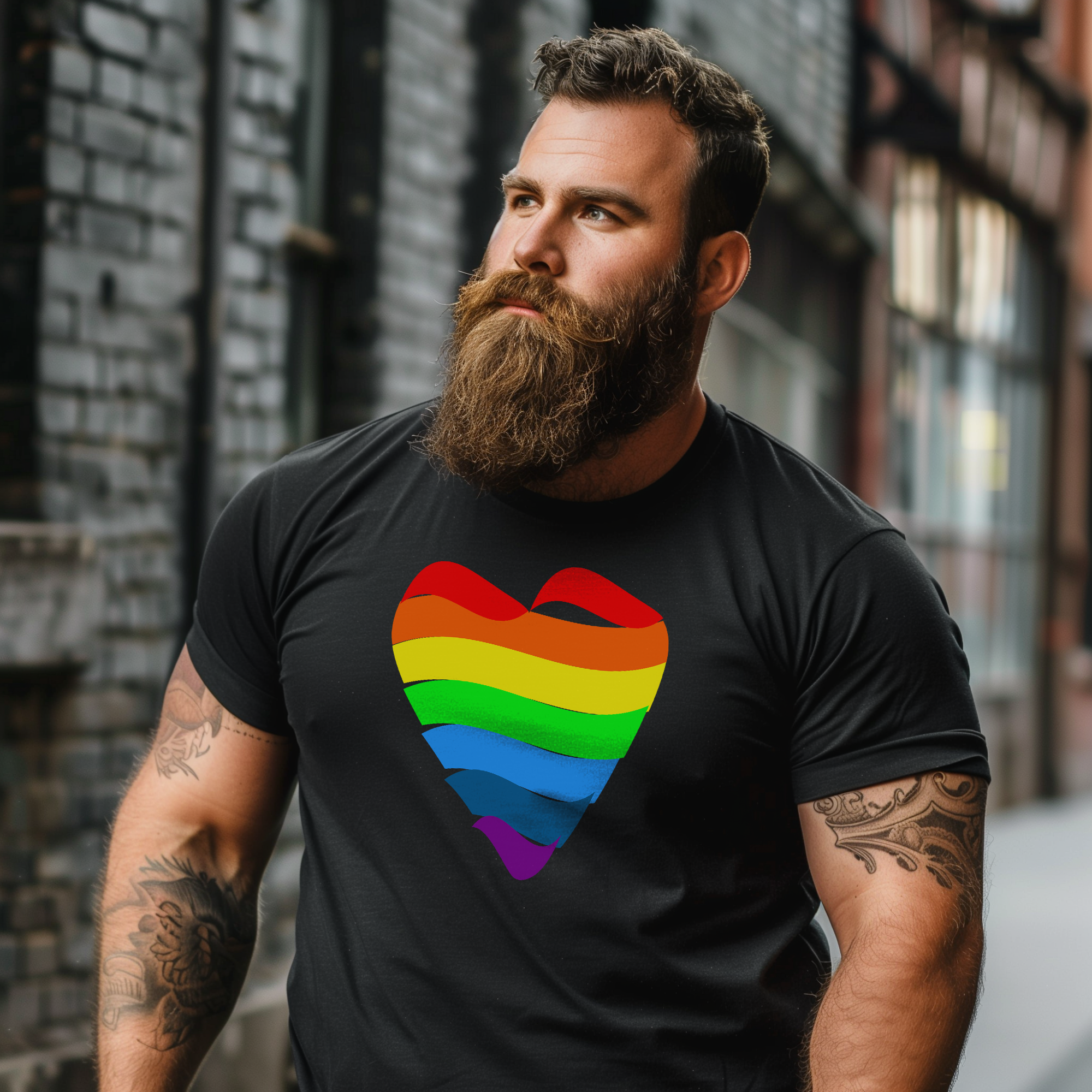 Pride Heart Tee - Tee - Twisted Jezebel