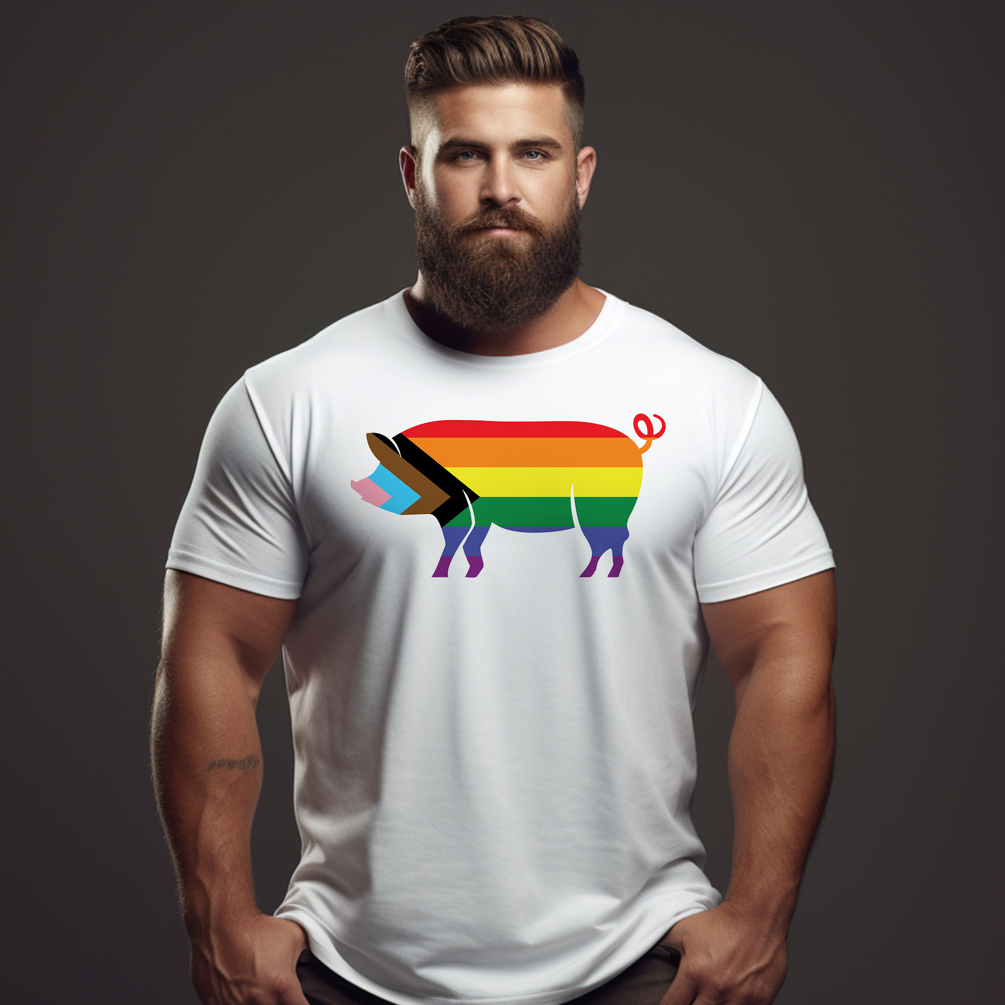Pride Pig Tee - Tee - Twisted Jezebel