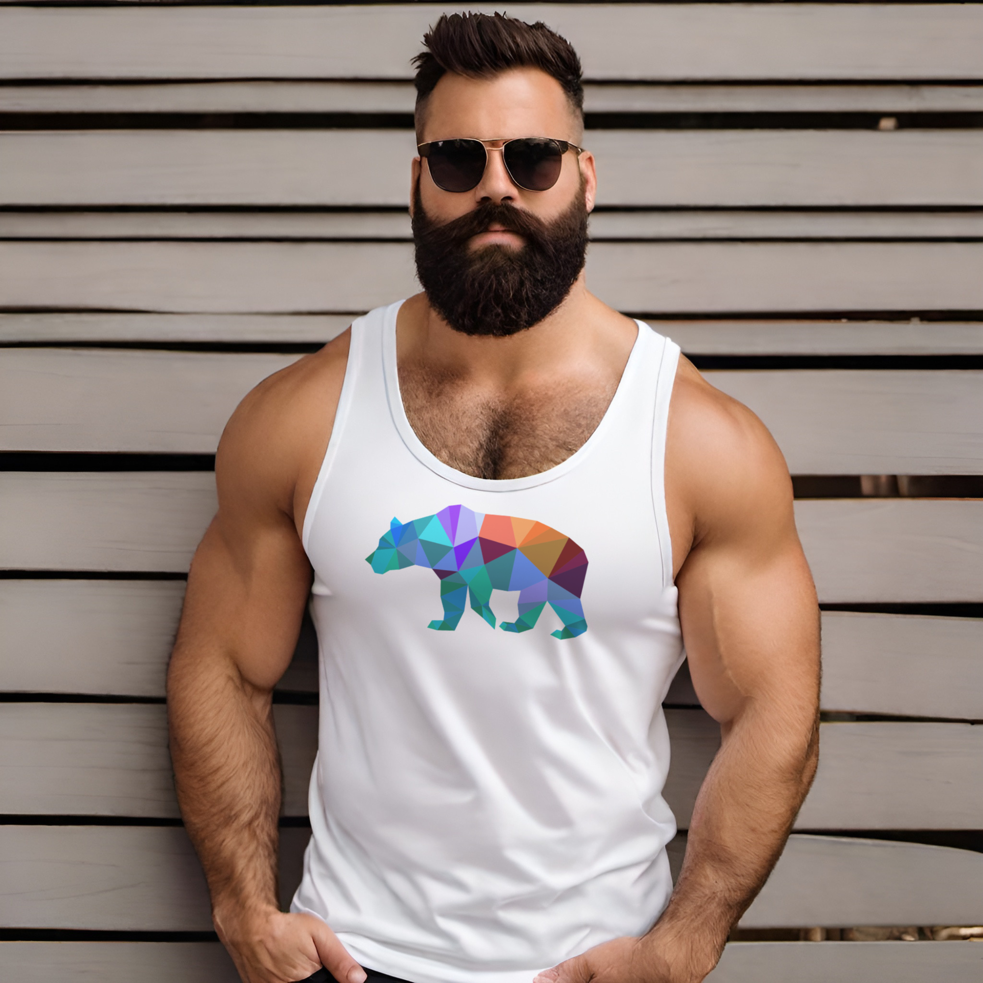 Prism Bear Tank - Tank - Twisted Jezebel