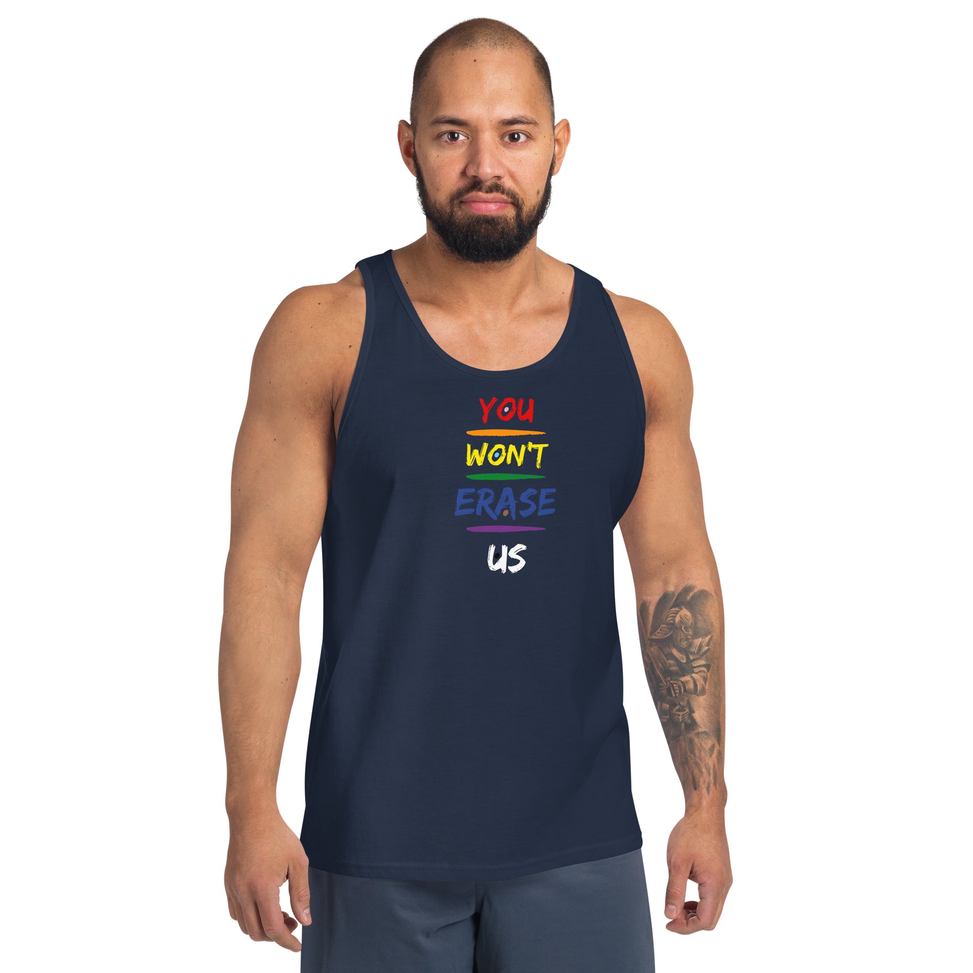 You Won't Erase Us Tank Pride Edition - Tank - Twisted Jezebel