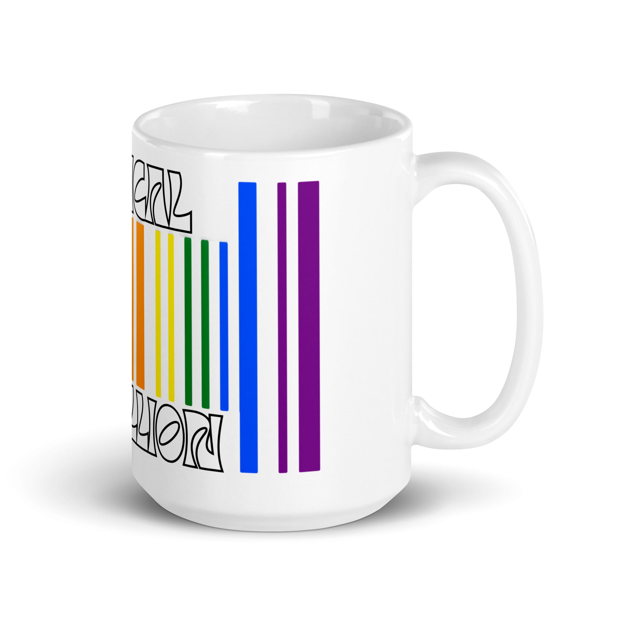 Radical Rainbow Rebellion Mug - mug - Twisted Jezebel