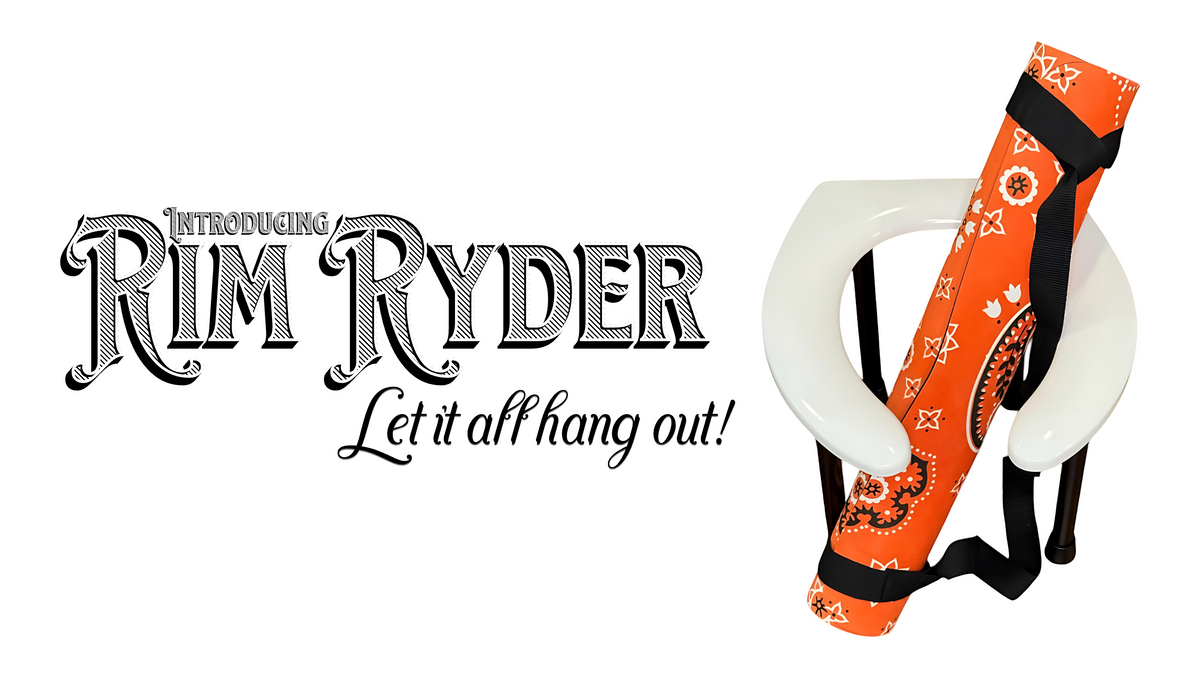 Twisted Jezebel handmade rim seats: Rim Ryder open front seat on iron pipes