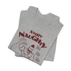 A Very Naughty Ho, Santa Muscle Bear Tee