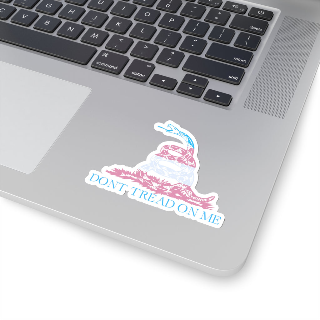Dont Treat On Me Trans Edition Kiss-Cut Stickers - Kiss-Cut Stickers - Twisted Jezebel