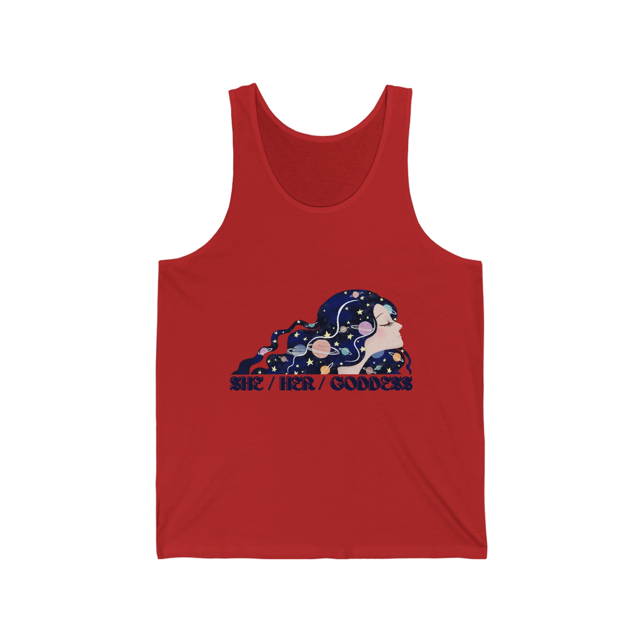 She/Her/Goddess Tank - Tank - Twisted Jezebel