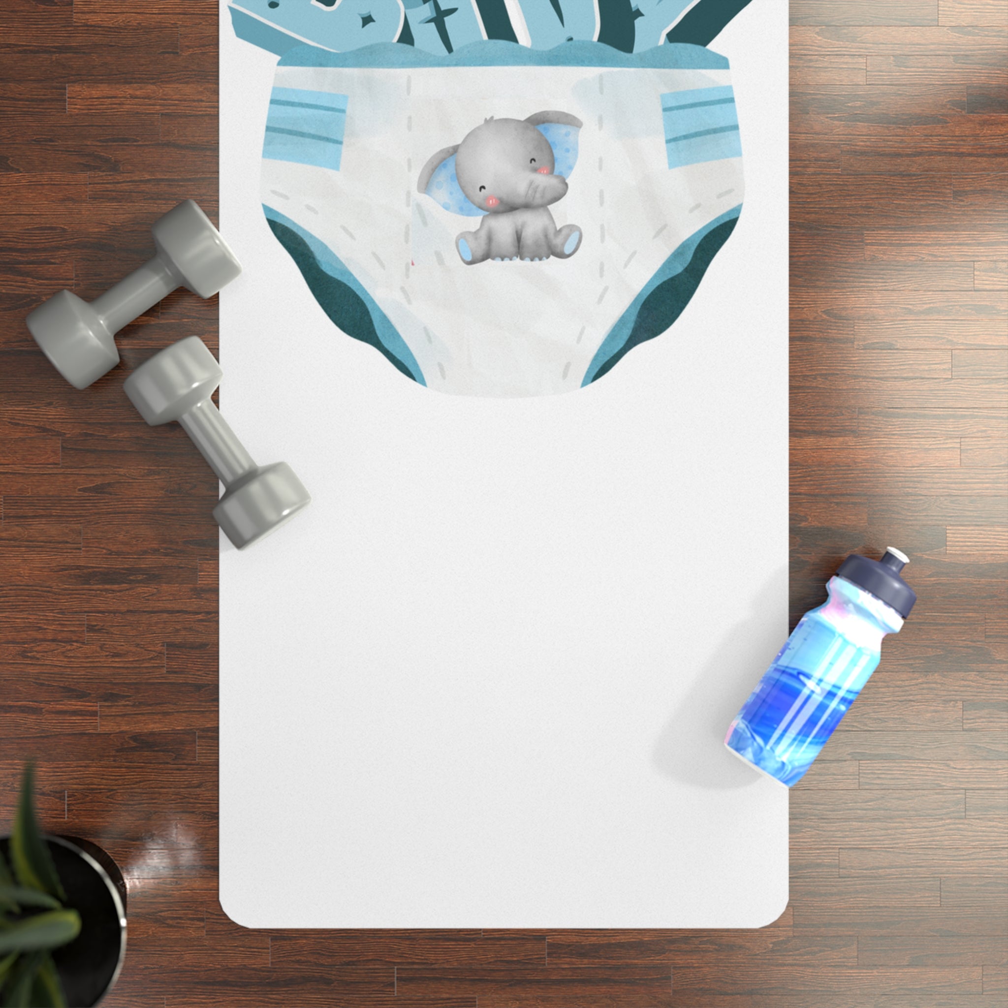 Diaper Boy Daddy Fluid Proof Rimming Mat