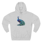 Proud as a Peacock Three-Panel Fleece Hoodie - Hoodie - Twisted Jezebel