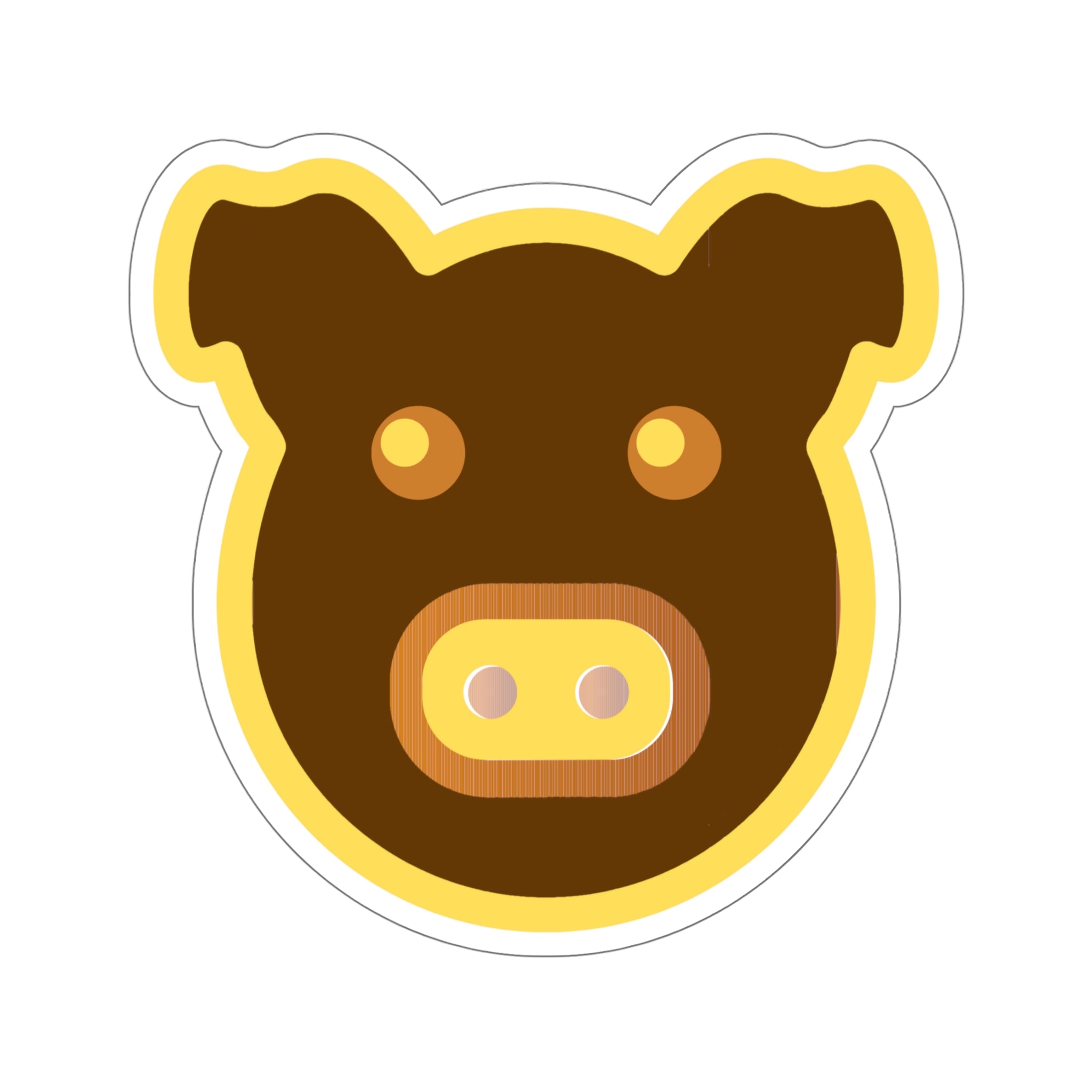 Dirty Pig Kiss-Cut Stickers - Kiss-Cut Stickers - Twisted Jezebel
