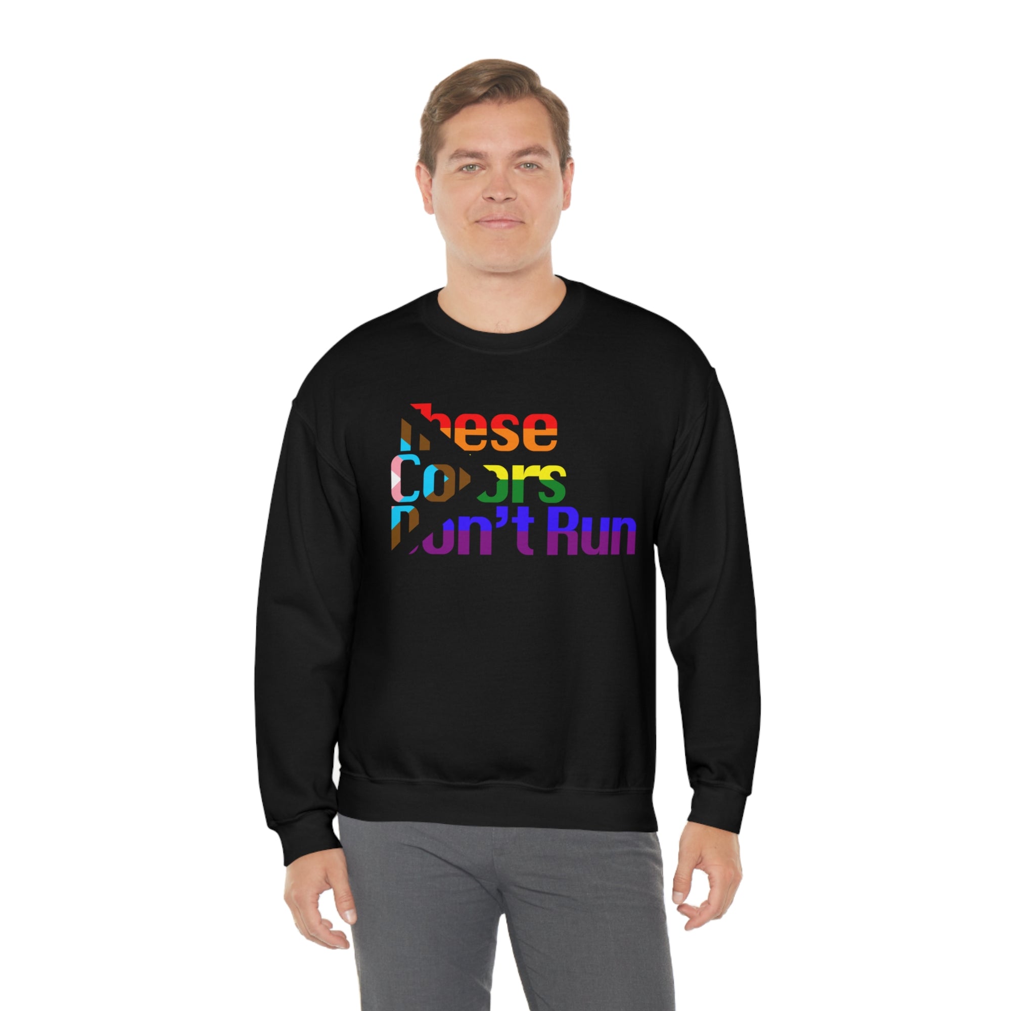 These Colors Don't Run Pullover - Sweatshirt - Twisted Jezebel