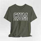 CUM Dumpsters University Letterman Tee - Tee - Twisted Jezebel
