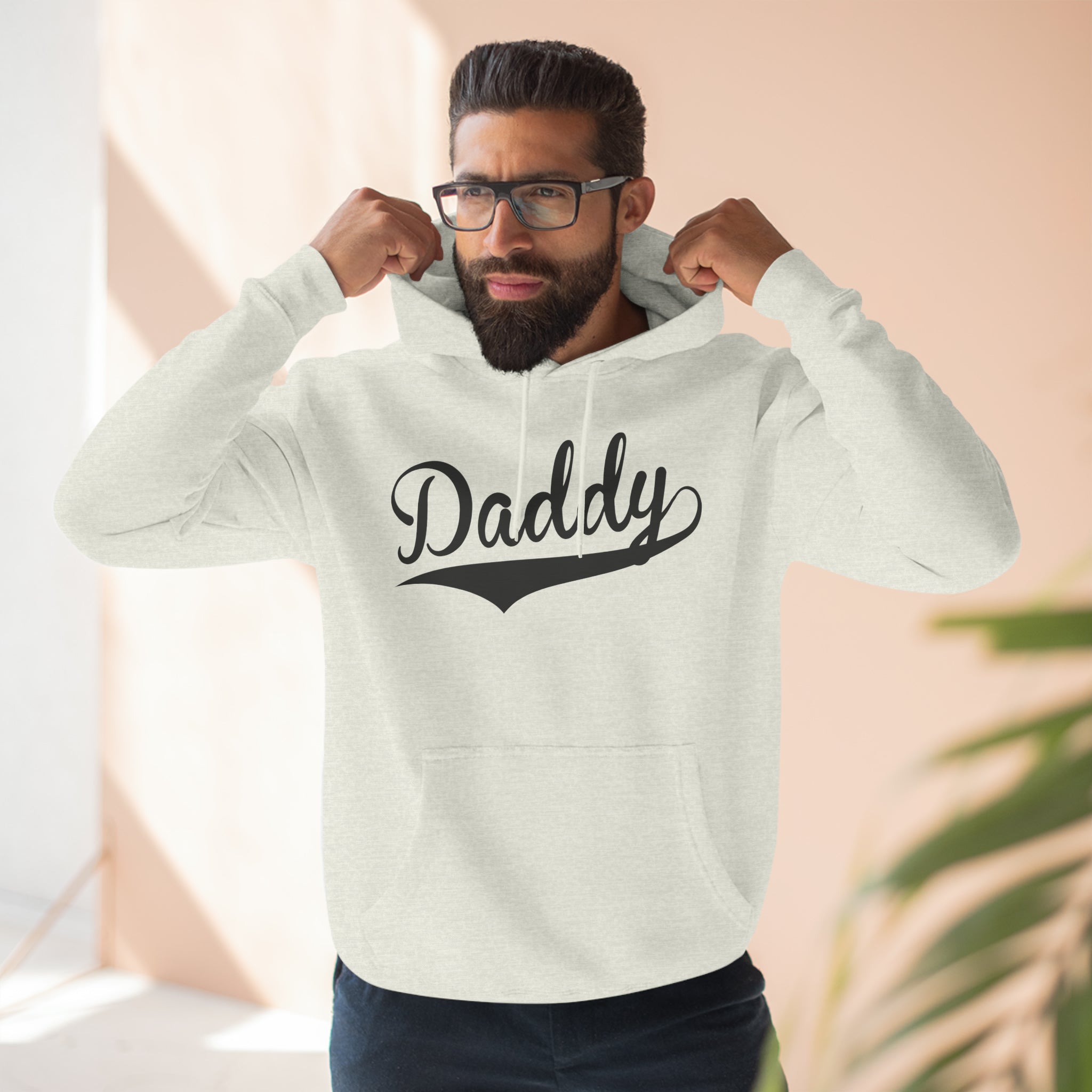Daddy Three-Panel Fleece Hoodie - Hoodie - Twisted Jezebel