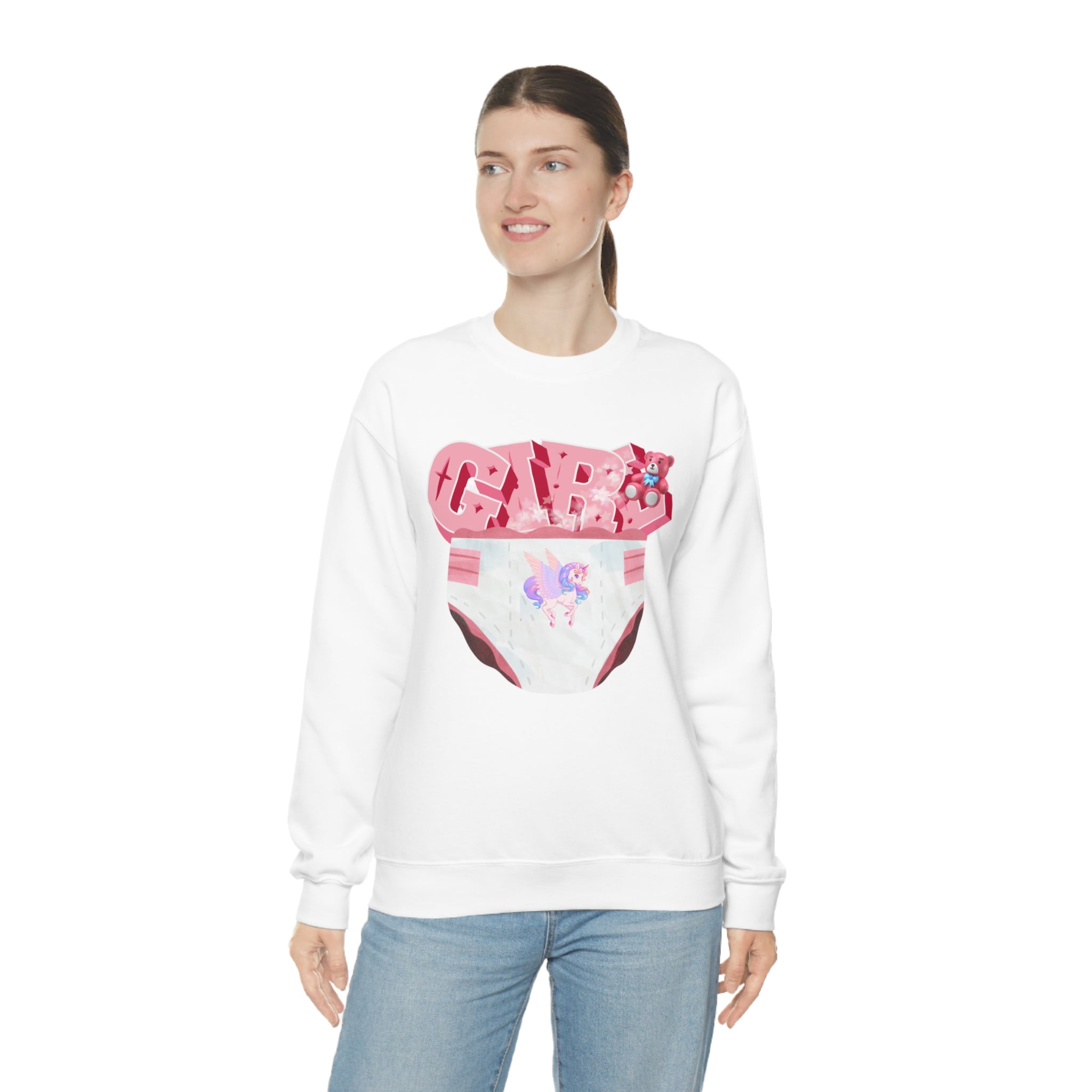 Diaper Girl Sweatshirt - Sweatshirt - Twisted Jezebel