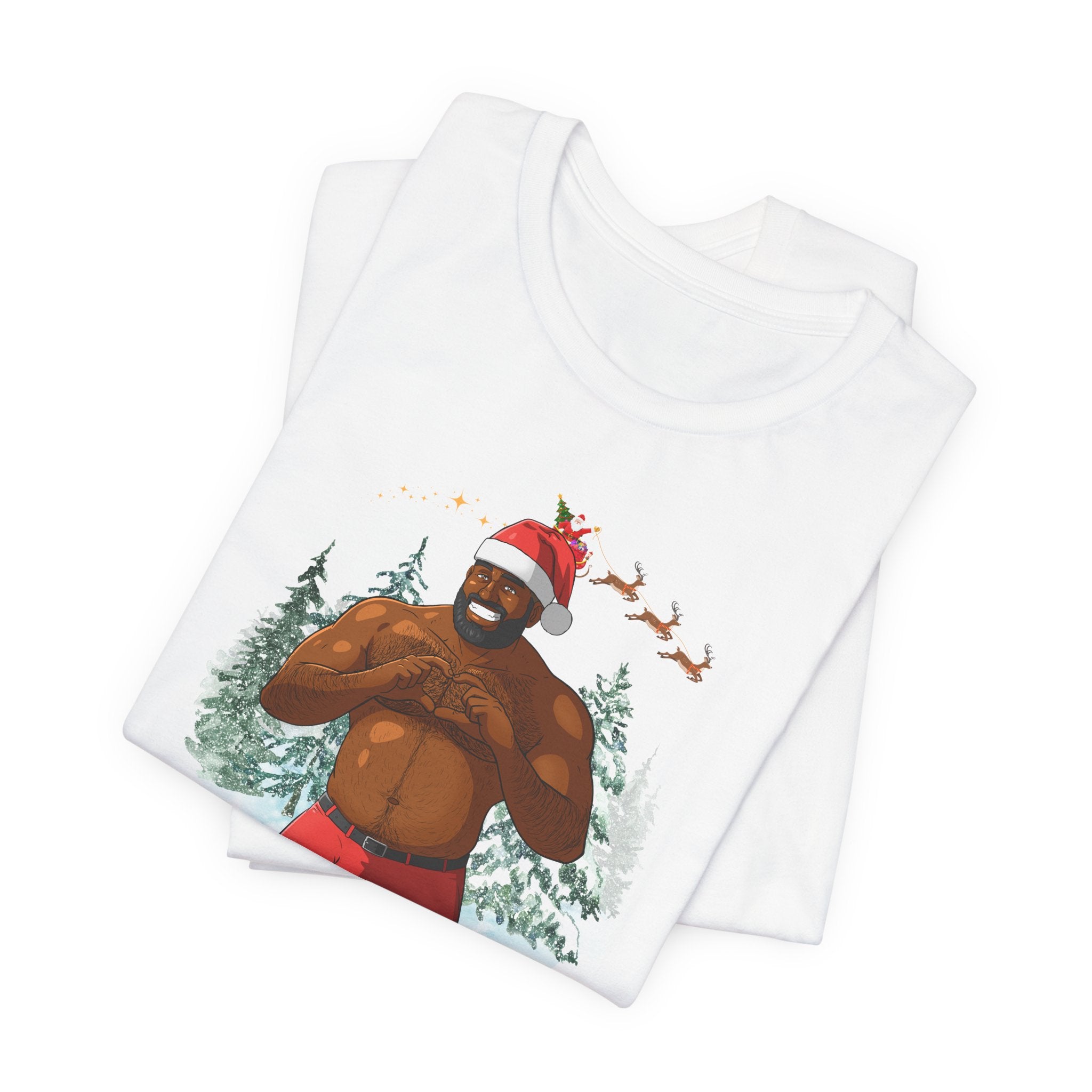 Big Nick (ahem, Dick) Energy Tee, Black Edition