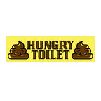 Hungry Toilet Bumper Sticker