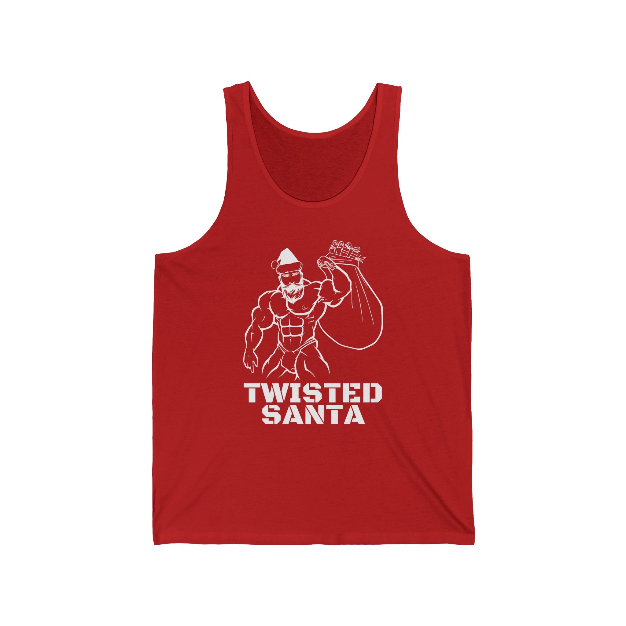 Twisted Santa Muscle-Bear Tank
