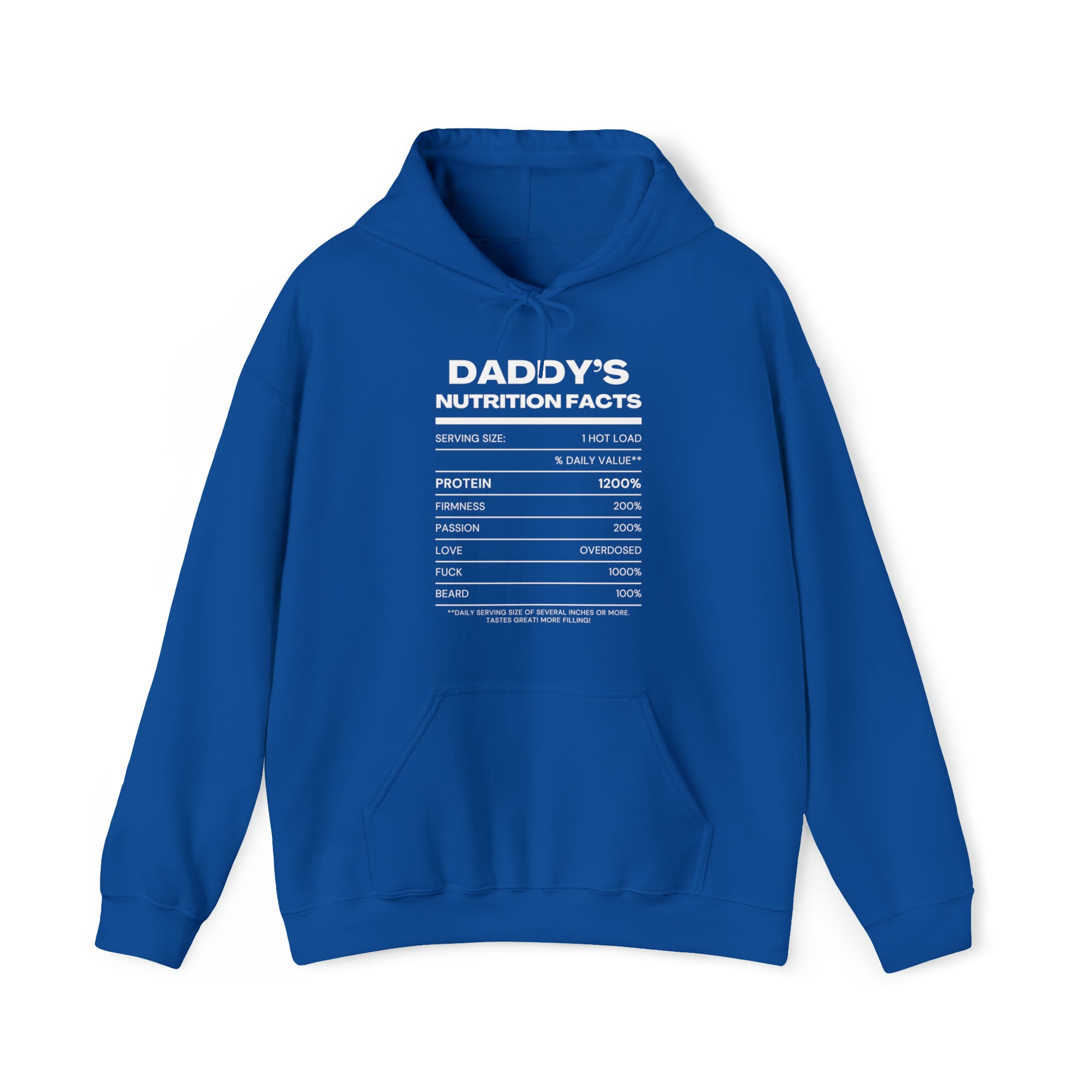Daddy's Nutrition Facts Hoodie - Hoodie - Twisted Jezebel