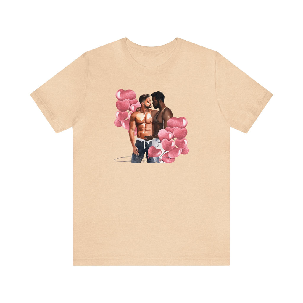 Gay Valentines: "Whispers of the Heart" Tee - T-Shirt - Twisted Jezebel