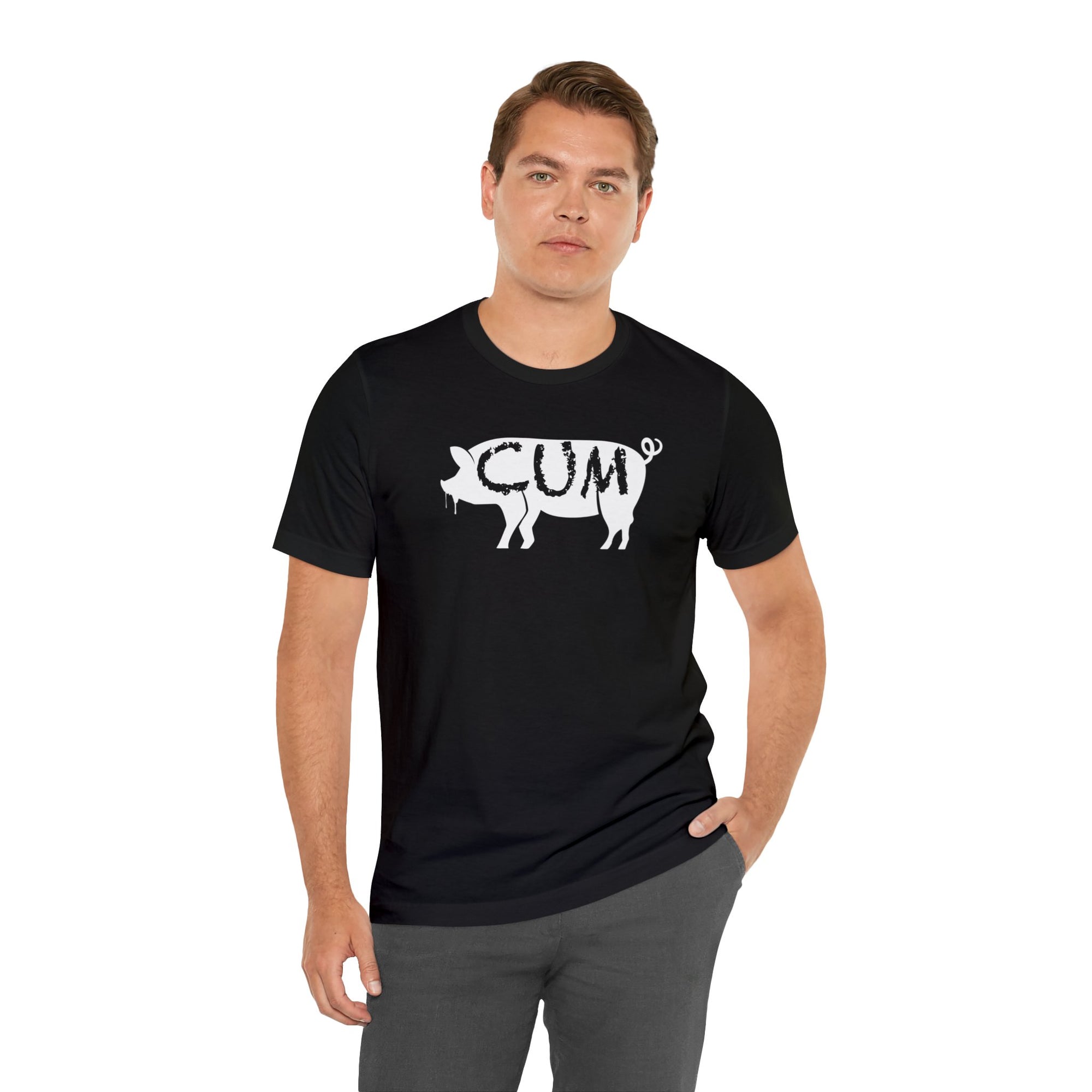 Cum Pig Tee - Tee - Twisted Jezebel