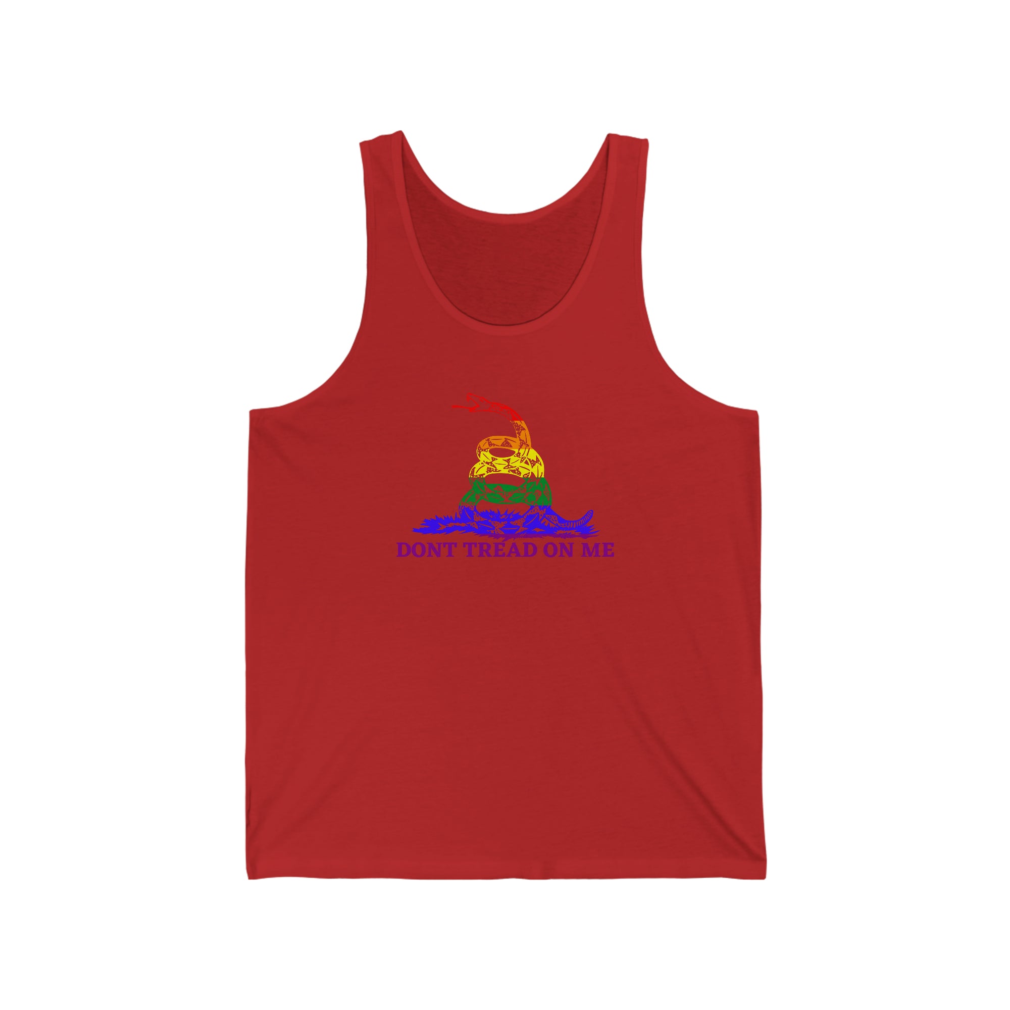 Don't Tread on Me Pride Edition Tank - Tank - Twisted Jezebel