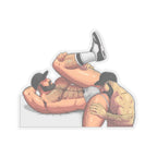 Men Rimming Kiss-Cut Stickers: Color Edition