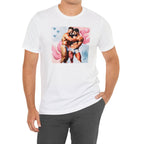 Gay Valentines: "Embrace of Affection" Tee - T-Shirt - Twisted Jezebel