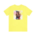 Gay Valentines: "Sunset Embrace" Tee - T-Shirt - Twisted Jezebel