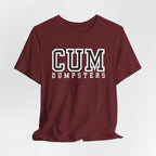 CUM Dumpsters University Letterman Tee - Tee - Twisted Jezebel