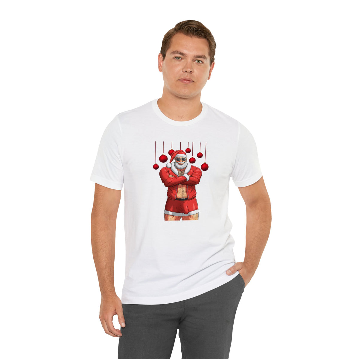 Santa Daddy Tee, White Edition - T-Shirt - Twisted Jezebel