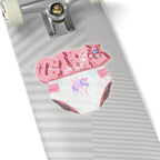 Diaper Girl Kiss-Cut Stickers - Kiss-Cut Stickers - Twisted Jezebel