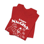 A Very Naughty Ho, Santa Muscle Bear Tee