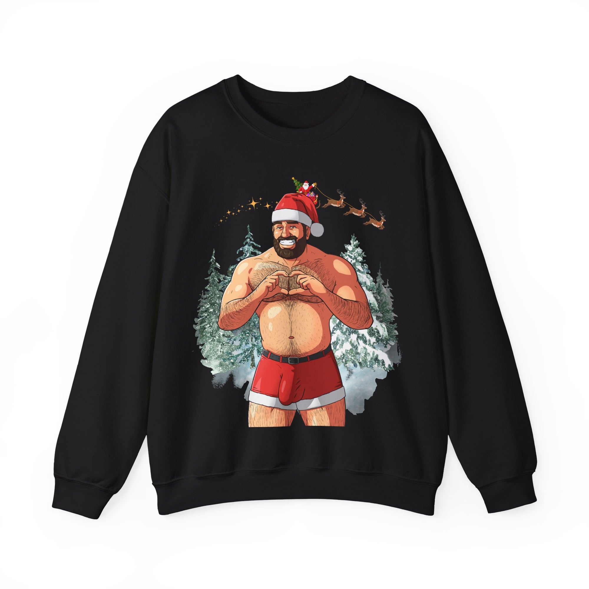 Big Nick (ahem, Dick) Energy Gildan Pullover, White Edition